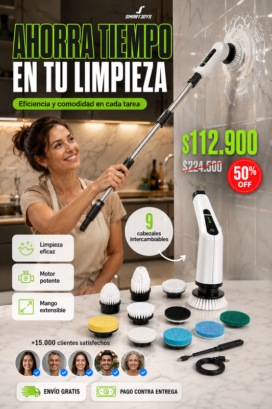 Cepillo De Limpieza 9 En 1